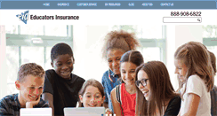 Desktop Screenshot of educatorsinsuranceagency.com